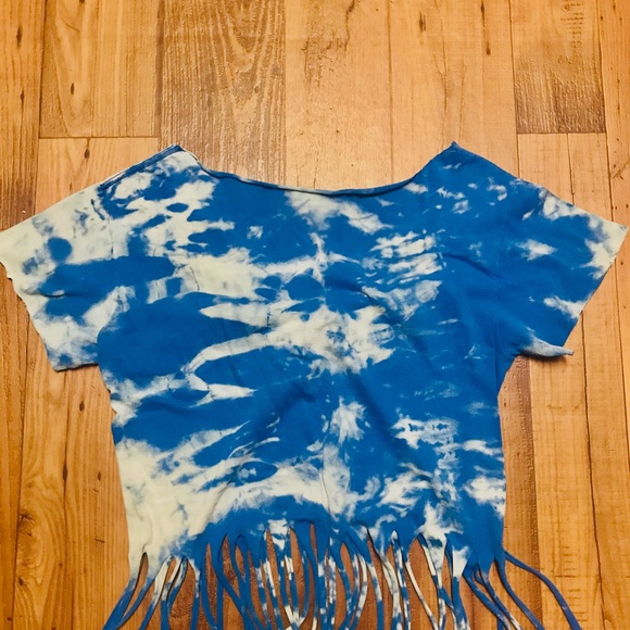 Tie dye fringe shirt - Picture 2 of 3